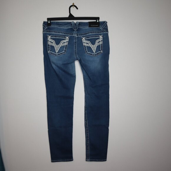 Vigoss The Chelsea Skinny Jeans, Size 9/10, Length 31 - Picture 2 of 6